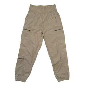 JoyLab Women's High Rise Relaxed Leg Full Cargo Pants Midweight Sz Medium